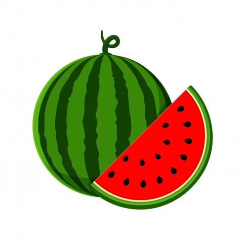 Patchwork, Watermelon Pictures, Watermelon Images, Watermelon Drawing, Week By Week Pregnancy, Watermelon Cartoon, Ripe Watermelon, Watermelon Vector, Watermelon Illustration