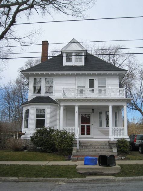 Notable Building No. 2: The Sarah L. Herreshoff House | Bristol, RI Patch Bristol Ri, Colonial Revival House, Tough Woman, Young House, American Architecture, Colonial Revival, Extraordinary Life, Bay Window, In Boston