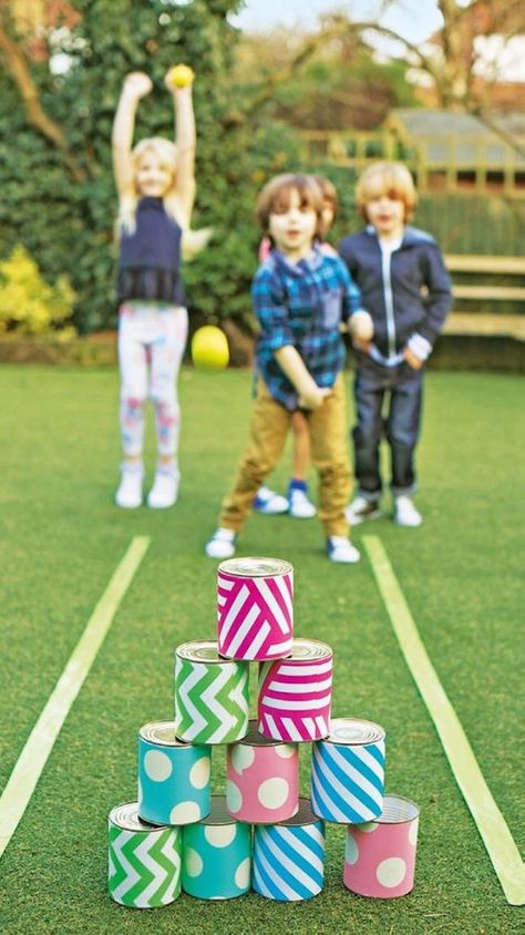 11 Easter Games Both Kids and Adults Will Love - Brit + Co Easter Outdoor Activities, Diy Bowling, Backyard Party Games, Carnival Games For Kids, Easter Games For Kids, Easter Party Games, Easter Outdoor, Diy Kids Games, Games Family