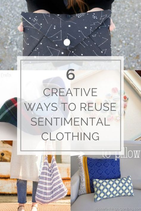 What To Make From Loved Ones Clothes, Loved Ones Keepsakes Ideas, Memory Things From Clothes, T Shirt Keepsake Ideas, Sentimental T Shirt Ideas, Repurpose Sentimental Clothing, Gifts From Loved Ones Clothing, What To Do With Clothes From A Loved One, Sentimental Sewing Projects