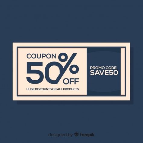 Modern coupon or voucher  template conce... | Free Vector #Freepik #freevector #banner #sale #gift #template Gift Voucher Design, Gifts Banner, Fashion Sale Banner, Voucher Template, Voucher Design, Poster Design Layout, Email Design Inspiration, Design Market, Coupon Template