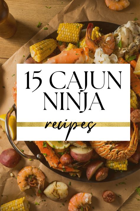 15 Cajun Ninja Recipes Cajun Chef Recipes, Cajun Ninja Seafood Gumbo, Louisiana Crockpot Recipes, Traditional Louisiana Food, Cajun Ninja Crawfish Etouffee, Pastalaya Recipe Cajun Ninja, Cajun Ninja Pastalaya Recipe, Cajun Ninja Gumbo, Creole Recipes Louisiana Authentic