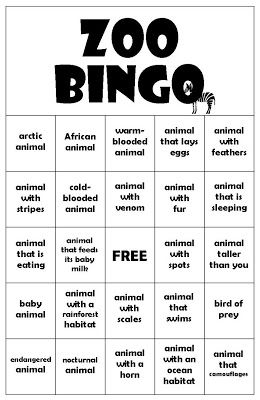 Did you know that there's more to do at the zoo than just look at the animals? Why not play a game of Zoo BINGO while you're there! Stop by Relentlessly Fun, Deceptively Educational to download the game cards (both reader and pre-reader versions are there!). Zoo Lessons, Zoo Education, Zoo Games, Zoo Activities, Baseball Bag, Zoo Birthday, Zoo Party, Play A Game, Club Ideas