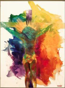 Word Study: It is Finished – Chaim Bentorah Jesus Prints, Art Sacre, Prophetic Art, Religious Painting, Jesus Painting, Original Abstract Art, Jesus Art, Wow Art, Jesus Pictures