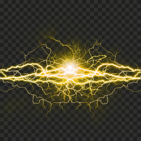 Gaming Thumbnail Effect Png, Light Background Images For Editing, Thumbnail Effect Png, Png Light Effects, Thunder Effect, Thunder Png, Lighting Png, Png Effect, Yellow Thunder