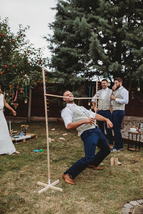 16 Fun Outdoor Lawn Games For Your Wedding | One Fab Day Diy Wedding Lawn Games, 150 Guest Wedding, Yard Games Wedding, Diy Garden Wedding, Diy Wedding Games, Outdoor Lawn Games, Outdoor Wedding Games, Fairground Games, Garden Party Games