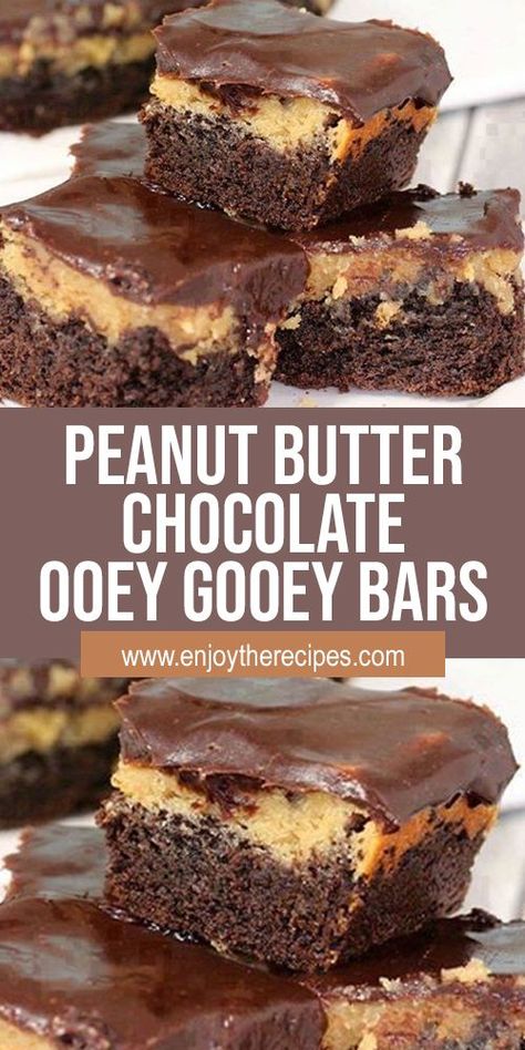 Peanut Butter Chocolate Ooey Gooey Bars - #desserts #easyrecipe #recipes #peanutbutter #chocolate #bars #simsimarecipes Paula Deen Chocolate Ooey Gooey Butter Cake Recipe, Pie, Chocolate Peanut Butter Cup Ooey Gooey Butter Cake, Chocolate Ooey Gooey Bars, Gooey Peanut Butter Bars, Peanut Butter Chocolate Gooey Cake, Derby Brownies, Chocolate Peanut Butter Ooey Gooey Cake, Ooy Gooy Butter Bars Easy