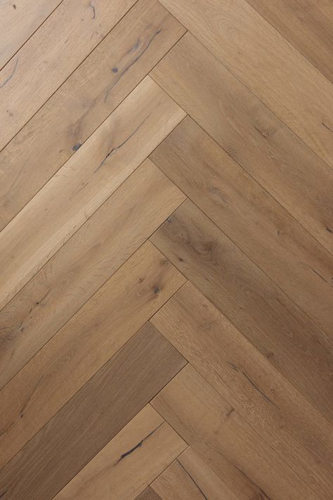 stic grade selection and we assure you that it will give a modern feel to your current or upcoming renovation with its classic Natural White Oak color and style combination. This distinctive wood floor is cured with layers of UV Oil to achieve certain finish specialties like leveling, protection Herringbone Flooring, Wood Floor Texture, Oak Engineered Hardwood, Herringbone Wood Floor, Herringbone Wood, Natural Wood Flooring, Flooring Design, Floor Texture, Into The Wood