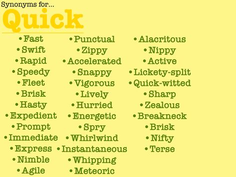 Quickly Synonyms, Other Words For Laughed Writing, Synonyms For Stare, Other Words For Quickly, Other Words For Looked, Other Words For Shocked, Slowly Synonyms, Other Words For Look, Pretty Synonyms