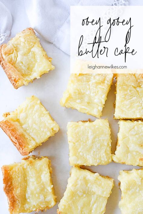 Oui Gooey Cake, Pie, Easy Ooey Gooey Bars, Okey Gooey Butter Cake, Summer Deserts Ideas Easy, Ooey Gooey Butter Bars, Ooey Gooey Butter Cake Recipe, Baking Deserts, Ooey Gooey Cake