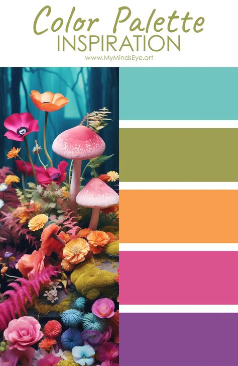 Color Pallets For Coloring Books, Explorer Color Palette, Colour Palette Boho, Cool Bright Color Palette, Sustainability Color Palette, Bright Colorful Kitchen, Warm Bright Color Palette, Colour Pallete Combinations, Fairycore Color Palette