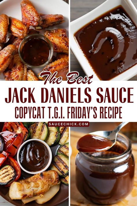 Jack Daniels Sauce recipe Jack Daniels Bbq Sauce, Jack Daniels Sauce, Whiskey Sauce, Tgi Fridays, Gravy Sauce, Bbq Sauce Recipe, Copycat Restaurant Recipes, Bbq Sauce Homemade, Jack Daniel