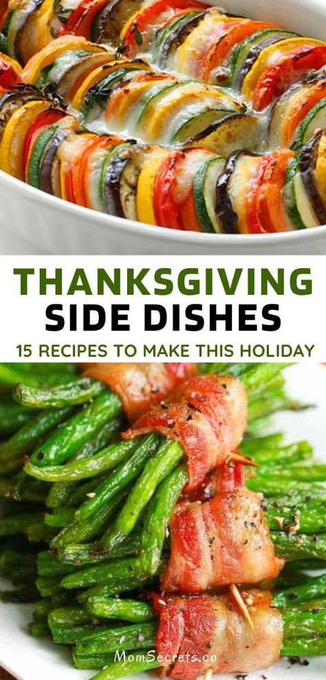 Easy Thanksgiving Side Dishes are the key to a perfect holiday feast. Check out these incredibly simple, yet delicious Thanksgiving sides you need to serve to your family and friends this year. #thanksgiving #thanksgivingfood #thanksgivingrecipes Easy Thanksgiving Side Dishes, Healthy Thanksgiving Dinner, Thanksgiving Vegetable Sides, Thanksgiving Vegetables Side Dishes, Thanksgiving Vegetables, Thanksgiving Side Dishes Easy, Thanksgiving Food Sides, Sides Dishes, Thanksgiving Cooking