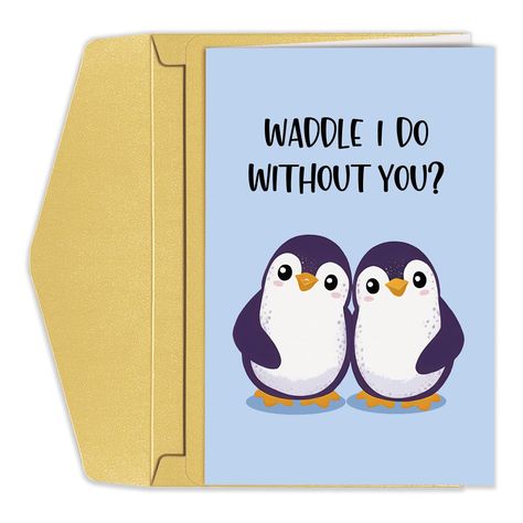 PRICES MAY VARY. Title: Cute Penguin Leaving Card for Women Men, Humorous Going Away Card for Coworkers, Funny Waddle Pun Farewell Card for Him Her, I Will Miss You Card. Product Type: Categories > Office & School Supplies > Paper > Cards & Card Stock > Greeting Cards Moving Cards Diy, Going Away Cards For Friends, I Miss You Cards, Cute Card Ideas, Going Away Card, Farewell Greeting Cards, Farewell Greetings, Going Away Cards, Coworkers Funny