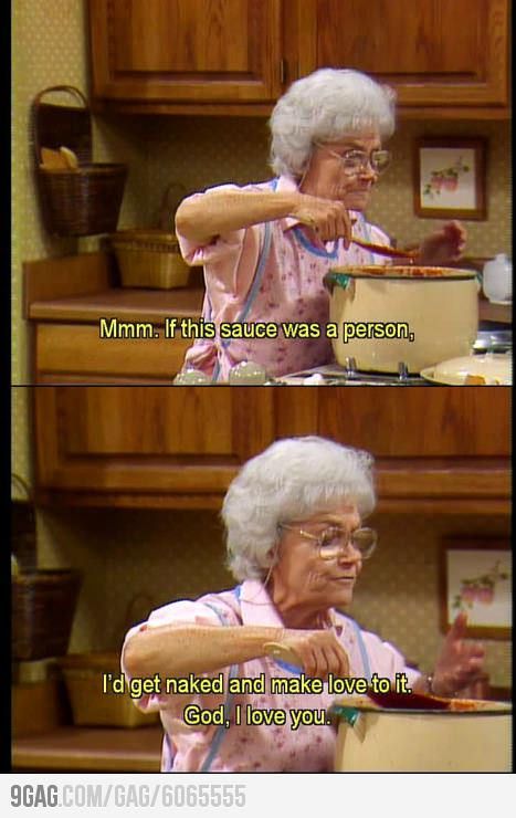 When the food is good Funny Sayings, Humour, Golden Girls Humor, Sophia Petrillo, Golden Girls Quotes, Betty White, It's Funny, Golden Girl, Stomach Workout