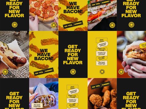 Good Food - Fast Food Branding by Broworks Fast Food Branding Design, Food Design Graphic, Food Branding Ideas, Menu Food Design, Fast Food Branding, Fast Food Poster, Healthy Food Branding, Food Graphics, Food Typography