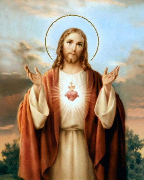 Jesus Our Savior, Jesus And Mary Pictures, Christian Images, Christian Artwork, Catholic Images, Special Prayers, Catholic Prayer, Jesus Painting, Jesus Christ Images