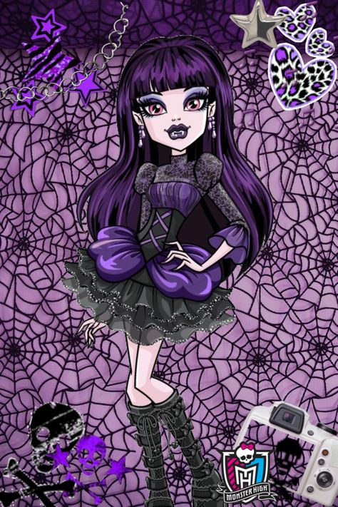 Elisabat Monster High Pfp, Ellisabat Pfp, Elisa Bat Monster High, Eliza Bat Monster High, Elisabat Cosplay Monster High, Monster High Elissabat Icon, Ellisabat Monster High, Elissa Bat Monster High, Elissabat Pfp