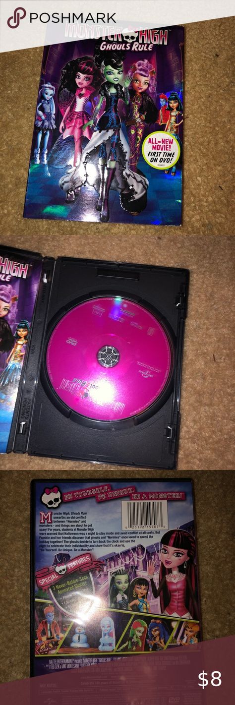 Monster High Gouls rule movie In good condition Other Monster High, Closet