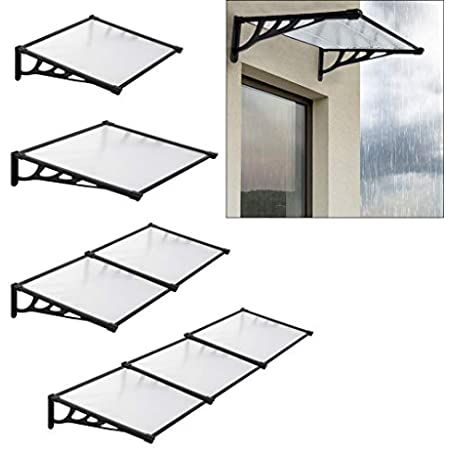 Gutta Square Canopy System Door Canopy 200X900 MM Anthracite 7210716: Amazon.co.uk: DIY & Tools Door Canopy Porch, Shingles Roof, Cheap Front Doors, Canopy Porch, Timber Front Door, Canopy Awning, Front Door Canopy, Awning Shade, Porch Canopy