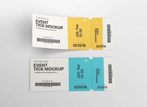 Bus Stop Advertising, Ticket Mockup, Restaurant Menu Card, Ticket Design, Iphone Mockup, Free Psd Mockups Templates, Mockup Downloads, Psd Mockup Template, Box Mockup