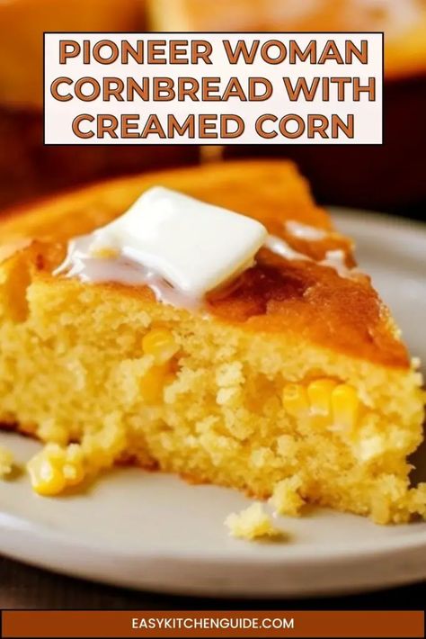 Last Updated on June 20, 2023 Pioneer Woman Cornbread with Creamed Corn is a delicious and comforting dish that’s easy to make.  This classic combination of cornbread and creamed corn is sure to be a hit with your family, friends, or dinner guests! It’s made with simple ingredients. Enjoy this delicious meal for breakfast, lunch, ... Read more Creamed Corn Cornbread Muffins, Cornbread Using Creamed Corn, Cornbread Made With Cream Corn, Sweet Cornbread With Cream Corn, Cornbread Recipe Using Creamed Corn, Best Cornbread Recipe With Creamed Corn, Corn Bread With Cream Style Corn And Sour Cream, Creamed Cornbread Recipe, Real Corn Cornbread