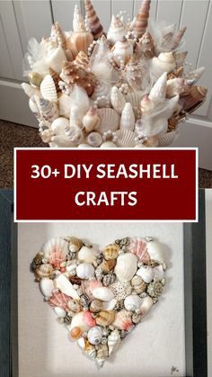 Infuse your home with the spirit of summer with 32 DIY Seashell Crafts that celebrate the beauty of the beach! Craft seashell coasters, seashell votive holders, or even seashell wall art. Let the delicate details and natural colors of seashells ignite your creativity as you create stunning pieces that will transport you to the seaside. #DIYCrafts #SeashellCrafts #SummerDecor #BeachInspired Sea Shell Gift Ideas, Decorating With Seashells Diy Ideas, Seashell Fish Art, Crafts From Seashells, How To Dye Seashells, What Can I Make With Seashells, Seashell Decoration Ideas, Art Using Sea Shells, Crafts Made With Seashells