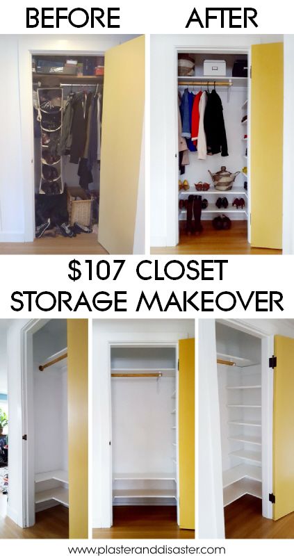 Front Hall Closet, Closet Makeover Diy, Closet Redo, Front Closet, Coat Closet Organization, Entryway Closet, Entry Closet, Hallway Closet, Closet Renovation