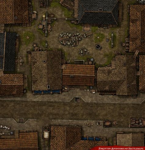 Introducing the Side Street encounter map, measuring 31x32! This immersive map will transport your players into the narrow and crowded streets of a bustling medieval city. With its multi-level design, it offers exciting opportunities for dynamic battles that unfold at varying heights. #dnd #dungeonsanddragons #ttrpg #rpg #tabletop #fantasy #pathfinder #dndhomebrew #assets #patreon #dnd5e #digitalart #art #artistsoninstagram #artist #dndart #dndartwork #dndart #mapmaking #battlemap #battlemaps Fantasy City Map, Building Map, Fantasy Town, Medieval City, Map Pictures, Dungeon Maps, D D Maps, Fantasy City, Dnd Art