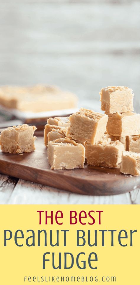 Peanut Butter Marshmallow Fudge, Fudge With Marshmallow Cream, Easy Peanut Butter Fudge Recipe, Fudge With Condensed Milk, Best Peanut Butter Fudge, Peanut Butter Fudge Recipes Easy, Easy Peanut Butter Fudge, Marshmallow Fudge Recipe, Marshmallow Fudge