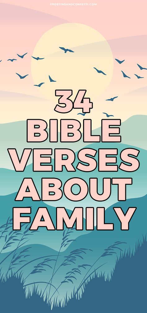 Families come in all shapes and sizes, but one thing that remains the same is that family is important. Check out these verses about family from the Bible to help you strengthen your own family ties or to give thanks for the ones you have. Bible Family Quotes, Bible Verse For Family Love, Family Verses Bible, Bible Verse For Family, Bible Verses For Family, Bible Verse About Family, Family Bible Verses Quotes, Family Bible Quotes, Bible Quotes About Family