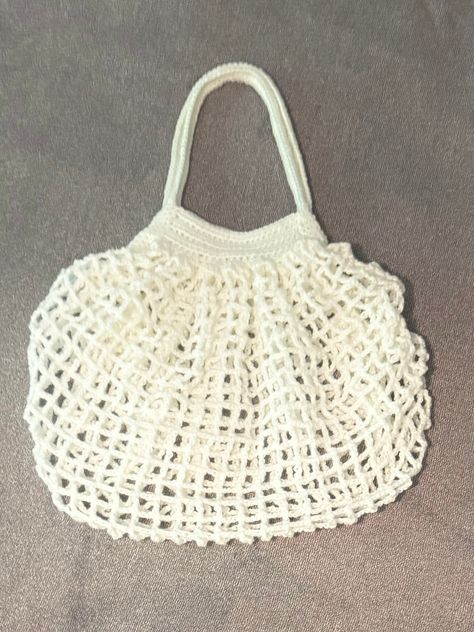 Mesh Bag Crochet, Crochet Mesh, Mesh Tote Bag, Crochet Shop, Bag Crochet, Crochet Art, Day Bag, Mesh Bag, Market Bag