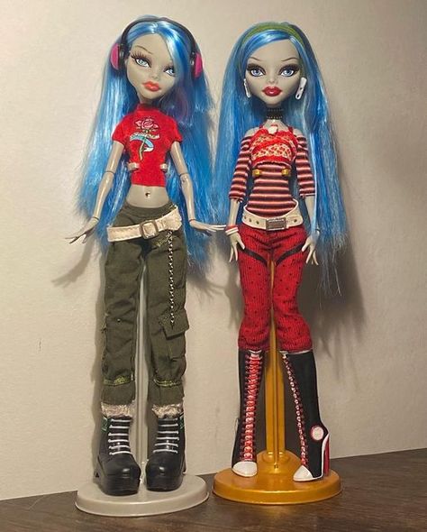 Monster High Doll Ghoulia, Monster High Custom Clothes, Ghoulia Restyle, Monster High Restyle, Doll Restyle, New Monster High Dolls, Fried Hair, Ghoulia Yelps, Monster High Custom Doll