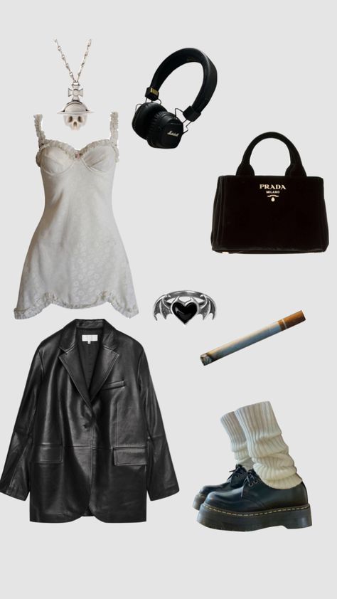 Downtown Outfits Dress, Outfit Aesthetic Board, Outfits Collage Aesthetic, Outfit Collage Summer, Cute Outfit Collage, Aesthetic Outfit Collage, Hogwarts Aesthetic Outfits, Goth Aesthetic Clothes, Collage Outfit Ideas