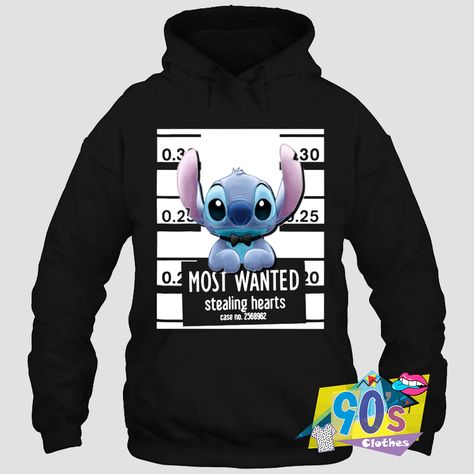 Stitch Outfits, Stitch Accessories, Stitch Things, Lelo And Stitch, Lilo And Stitch Merchandise, Lilo And Stitch Quotes, 90s Clothes, Stitch Hoodie, Stitch Stuff