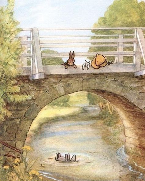 Winnie The Pooh Background, Eh Shepard, Pooh And His Friends, Art Kindergarten, Cute Easy Paintings, Winnie The Pooh Classic, 100 Acre Wood, Friends Playing, Winnie The Pooh Nursery