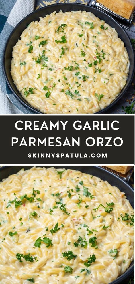 One Sheet Recipes, Cheap And Healthy Dinner Ideas, Fun Recipes For Dinner, Orzo Salad Dressing, Cold Orzo Salad, Parmesan Orzo Pasta, Orzo Salad Recipes Cold, Orzo Salad With Chicken, Dinners For Busy Families