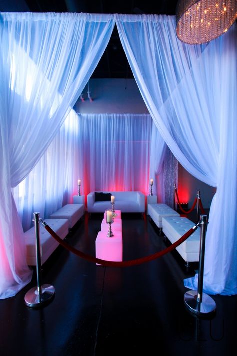 VIP Lounge                                                                                                                                                                                 More Lounge Birthday Party Ideas, Vip Party Ideas Lounge Areas, Nightclub Design Interiors Ideas, Lounge Theme Party, Hooka Lounge Decor, Party Lounge Ideas, Lounge Party Ideas, Party Lounge Area, Vip Party Ideas