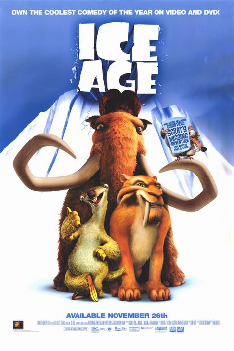 Ice Age Ice Age 1, Deco Cinema, Ice Age Movies, Film Anime, Movies Worth Watching, Film Disney, Childhood Movies, See Movie, Kids' Movies