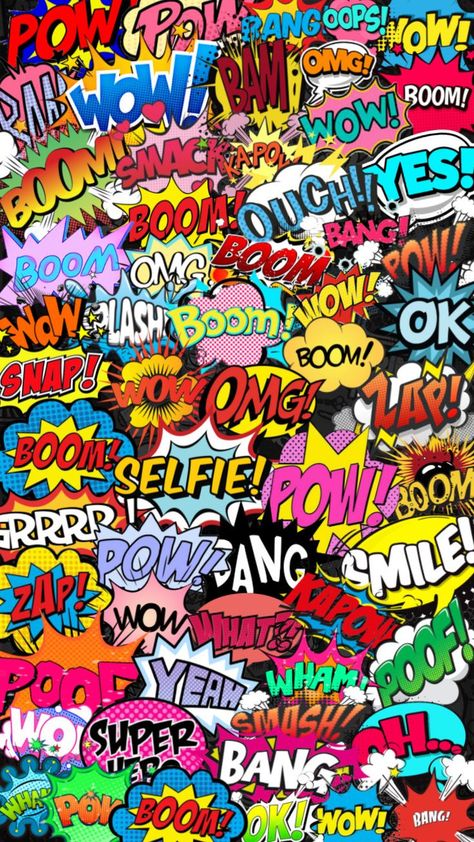 Pop Art Wallpaper Backgrounds Wallpapers, Reka Bentuk Grafik, Graffiti Wallpaper Iphone, Psy Art, Crazy Wallpaper, Hipster Wallpaper, Pop Art Comic, Smosh, Graffiti Wallpaper