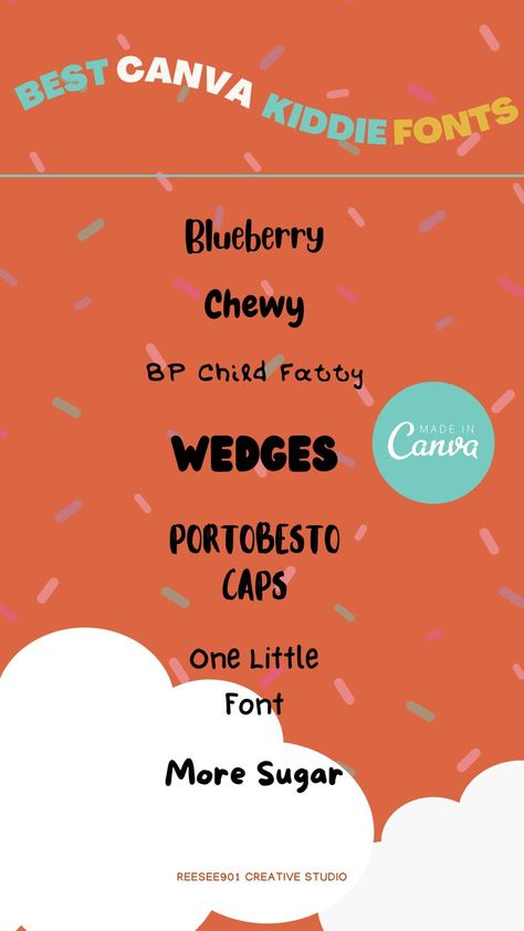 Playful Fonts Canva, School Fonts Canva, Canva Doodle Font, Bubble Letter Fonts Canva, Canva Fun Fonts, Preppy Canva Fonts, Canva Summer Fonts, Fun Fonts Canva, Canva Fonts For Teachers