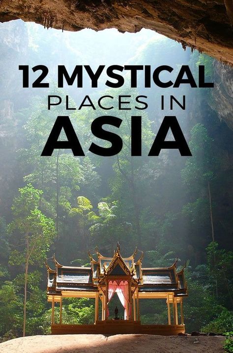 Looking to travel somewhere with a twist? Explore 12 of the most mystical & spiritual places to visit in Asia. Guaranteed to blow your mind! #travelasia Hawaiian Hairstyles, Beach Bridesmaid, Spiritual Travel, Hairstyles Beach, Mystical Places, Les Continents, Travel Destinations Asia, Asia Travel Guide, Southeast Asia Travel