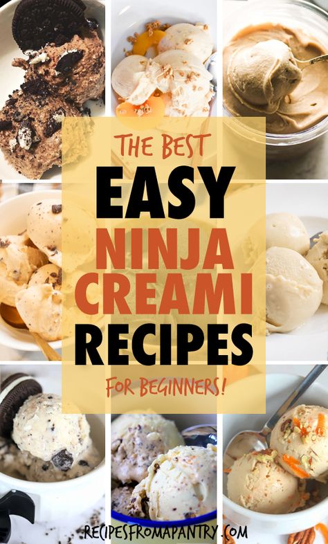 Ninja Creami Recipe, Ice Cream Maker Recipes Healthy, Ninja Creami Recipes, Ninja Ice Cream Recipe, Protein Ice Cream Recipe, Ice Cream Recipes Machine, Creami Recipes, Healthy Ice Cream Recipes, I Lost 100 Pounds