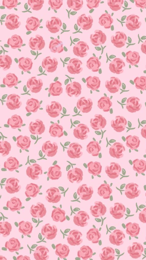 Cottagecore Patterns, Rose Phone Wallpaper, Pink Rose Wallpaper, Tapeta Z Hello Kitty, Xmas Wallpaper, Vintage Flowers Wallpaper, Flowery Wallpaper, Simple Iphone Wallpaper, 패턴 배경화면