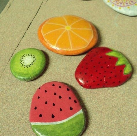 Painted Rock Ideas, Maluchy Montessori, Diy Rock Art, Rock Painting Ideas, Painted Rocks Kids, Painted Rocks Craft, Painted Rocks Diy, Rock Painting Ideas Easy, Rock Painting Patterns