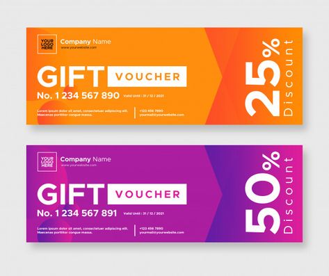 Abstract gift voucher design | Premium Psd #Freepik #psd Tickets Design, Gift Voucher Design, Job Inspiration, Voucher Design, Discount Design, Gift Card Design, Discount Vouchers, Ticket Design, Photo Frame Design