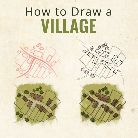 Village Rice Map, Fantasy Map Drawing Ideas, Map Sketch, Fantasy Map Making, Map Symbols, Dnd World Map, Fantasy World Map, Writing Fantasy, Drawn Map