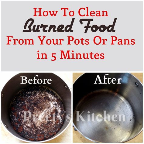 Burned Food, Cleaning Burnt Pans, Clean Burnt Pots, Cleaning Pans, Baking Soda Benefits, Burnt Food, Clean Pots, Stainless Steel Pans, How Do You Clean