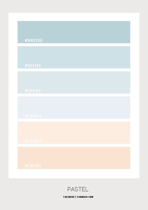 Pastel Cool Colors, Blue Colour Palette Aesthetic, Pastel Palette Colour Schemes, Blue Pallete Pastel, Light Pastel Color Palette, Pastel Blue Colour Palette, Pastel Colours Palette, Colour Pallete Pastel, Pastel Color Palette Hex Codes