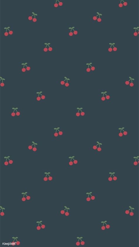 #patterns #patternswallpapers #wallpaper #cherry Home Décor, Black, Child's Room, Kid Room, Black Wallpaper, Kids Room, Playing Cards, Home Decor